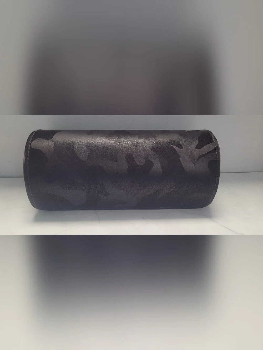 Nordstrom Chocolate Camo  Suede Jewelry Roll